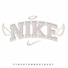 Nike Angel - Embroidery Design - FineryEmbroidery