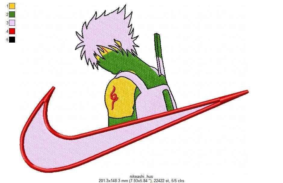 Nike Ashi Embroidery Design