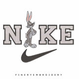 Nike Bunny - Embroidery Design - FineryEmbroidery