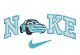 Nike Cars Anime - Embroidery Design - FineryEmbroidery