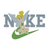 Nike Fairy Clochette - Embroidery Design - FineryEmbroidery