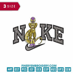 Nike Freezer Dragon Ball- Embroidery Design - FineryEmbroidery