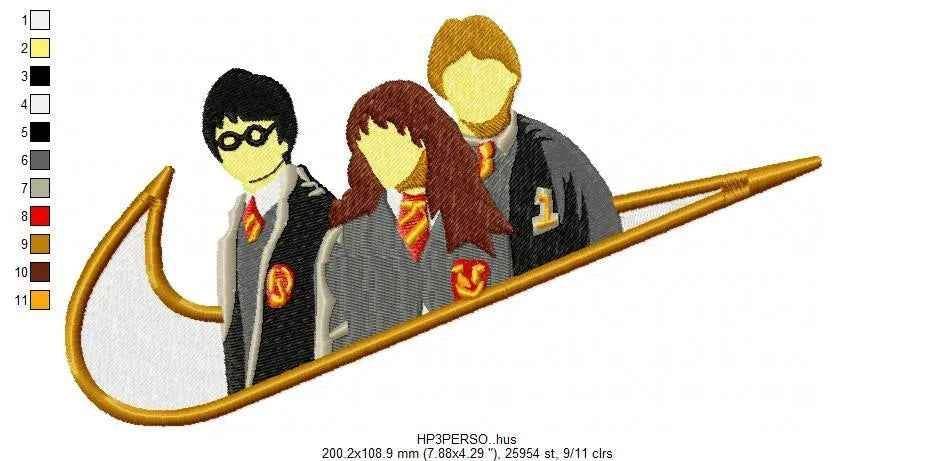 Nike HP3 Perso Embroidery Design