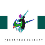 Nike Haikyuuu Embroidery Design - FineryEmbroidery