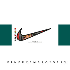 Nike Itachi X Embroidery Design - FineryEmbroidery