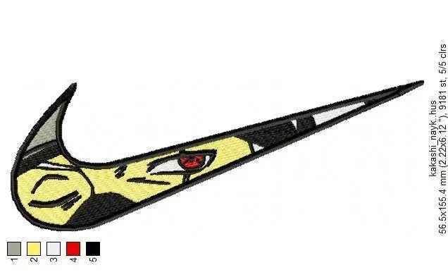 Nike Kakashi Naik Embroidery Design