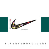 Nike LELOUCH LAMPEROUGE Embroidery Design - FineryEmbroidery