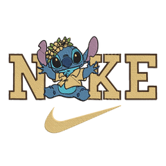 Nike & Lilo and Stitch 2 - Embroidery Design - FineryEmbroidery