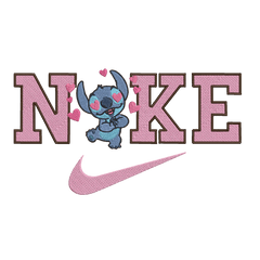 Nike & Lilo and Stitch 4 - Embroidery Design - FineryEmbroidery