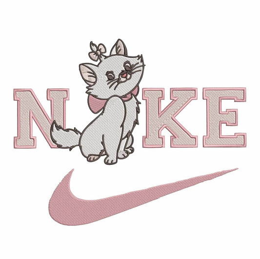 Nike Marie - The Aristocats - Embroidery Design - FineryEmbroidery