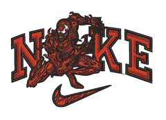 Nike Marvel Carnage - Embroidery Design - FineryEmbroidery