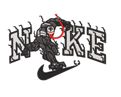 Nike Marvel Venom - Embroidery Design - FineryEmbroidery