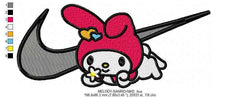 Nike Melodie Sanrio Embroidery Design