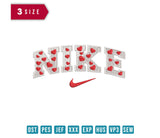 Nike N1k3 Hearts Swoosh Embroidery Design - FineryEmbroidery