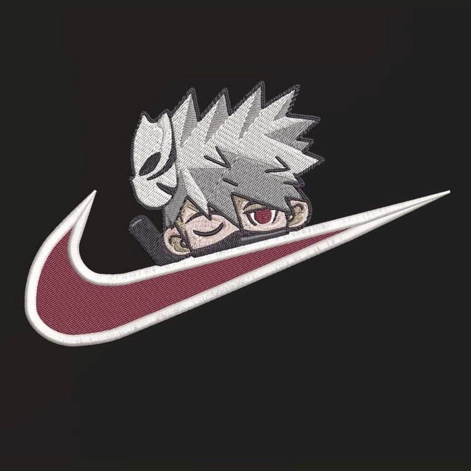 Nike Naruto Shippuden  - Hatake Kakashi: Embroidery Design - FineryEmbroidery