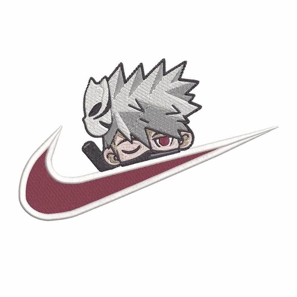 Nike Naruto Shippuden  - Hatake Kakashi: Embroidery Design - FineryEmbroidery