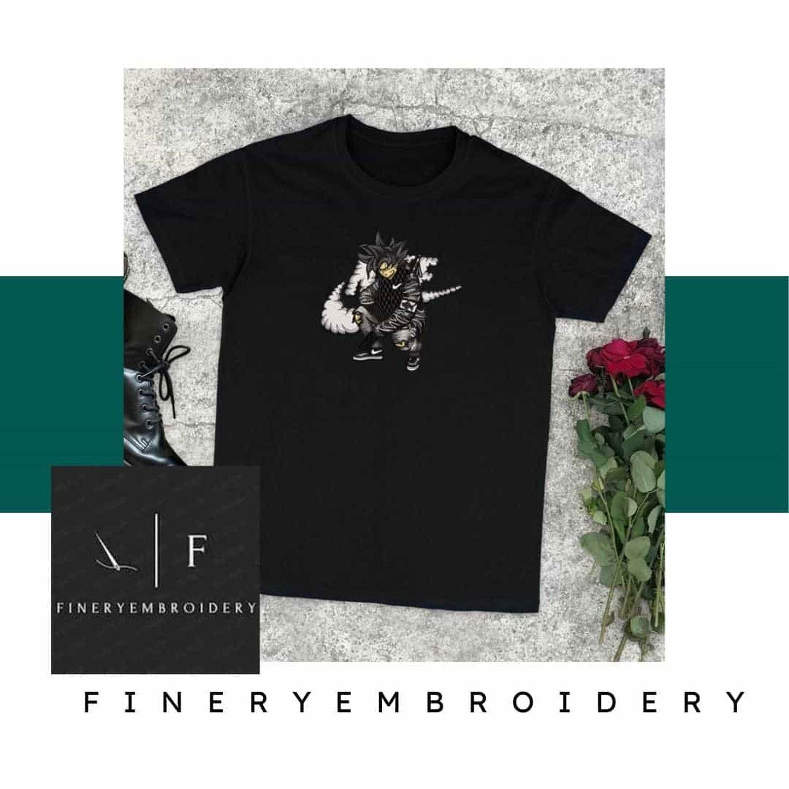 Nike Son Goku - Embroidery Design - FineryEmbroidery