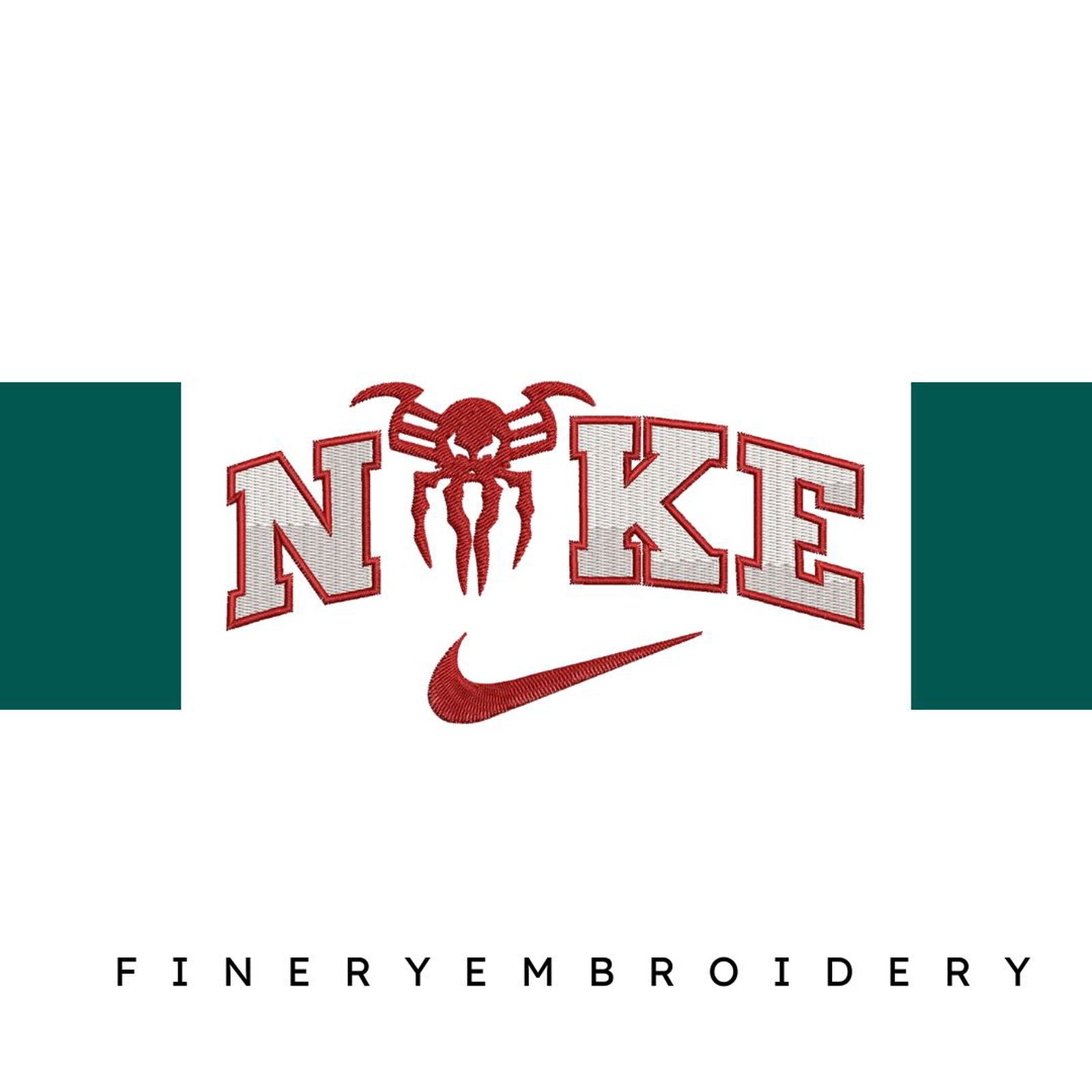 Nike Spiderman 4 - Embroidery Design - FineryEmbroidery