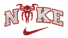 Nike Spiderman 4 - Embroidery Design - FineryEmbroidery