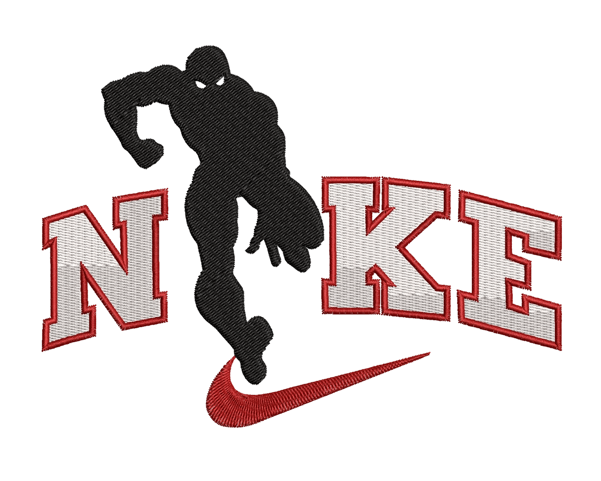 Nike Spiderman 8 - Embroidery Design - FineryEmbroidery