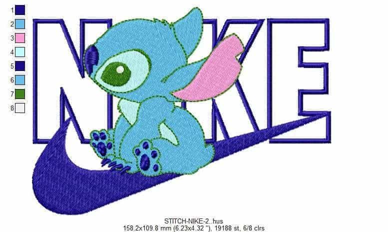 Nike Stitch 2 Embroidery Design - FineryEmbroidery