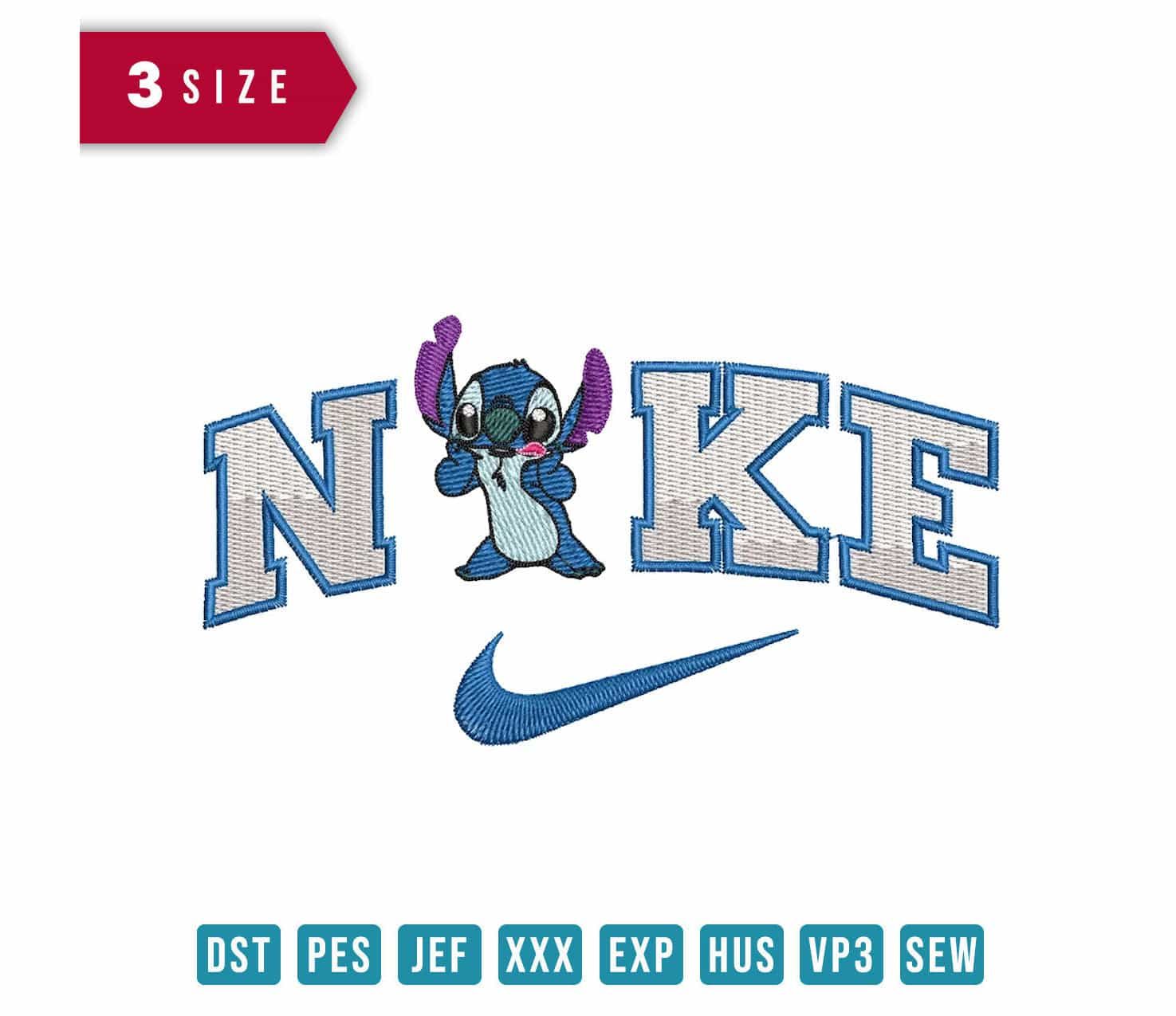 Nike Stitch Embroidery Design - FineryEmbroidery