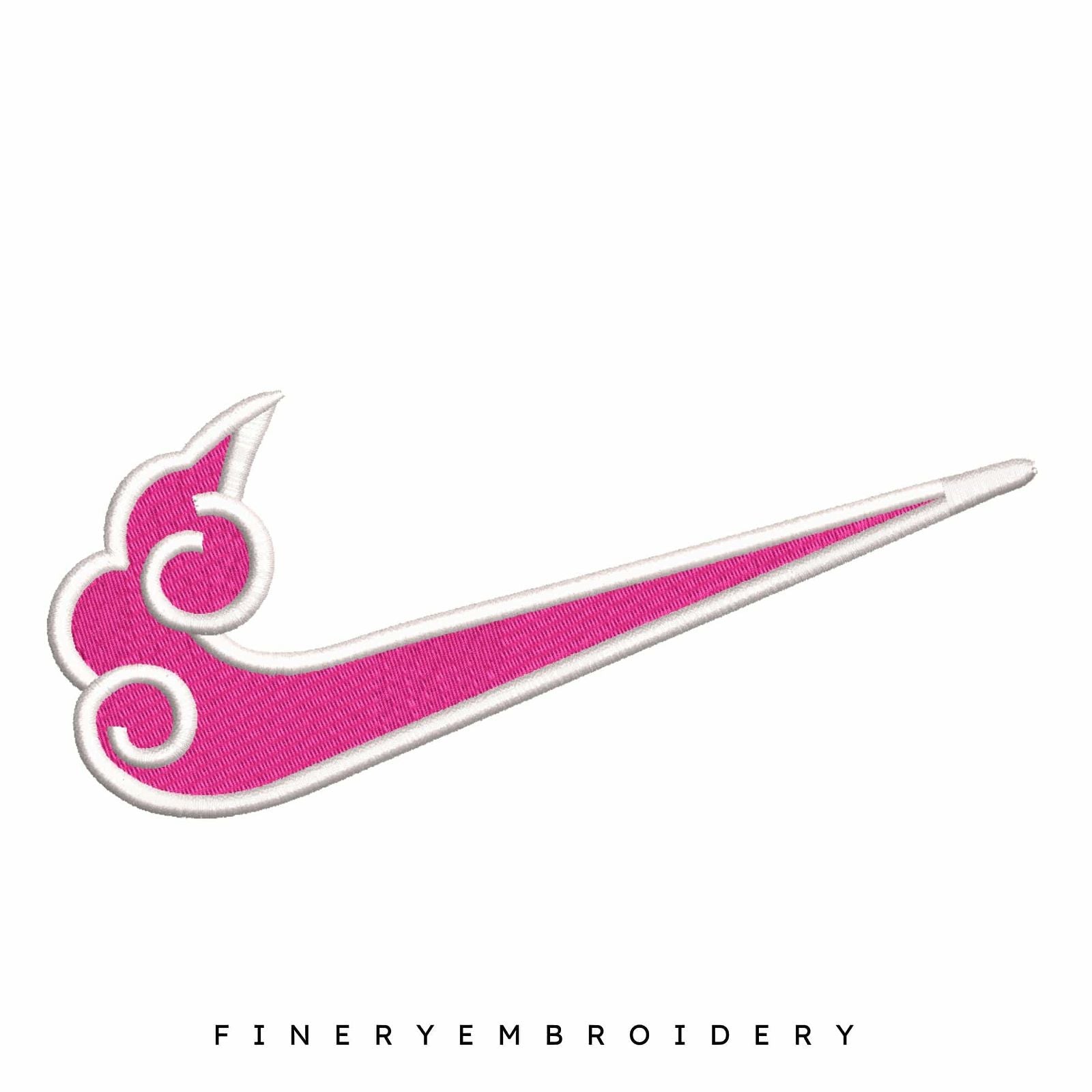 Nike Swoosh Akatsuki- Embroidery Design - FineryEmbroidery