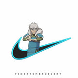 Nike Tobirama Naruto- - Embroidery Design - FineryEmbroidery