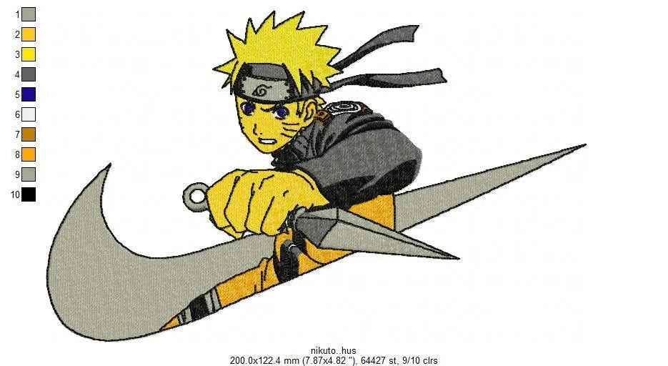 Nike Uto Embroidery Design