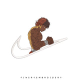 Nike X Baki 2 Embroidery Design - FineryEmbroidery