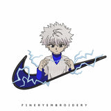 Nike X Killua- Embroidery Design - FineryEmbroidery