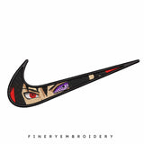 Nike X Sasuke - Embroidery Design - FineryEmbroidery