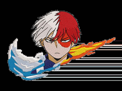 Nike X Todoroki Embroidery Design