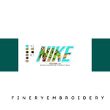 Nike X  Embroidery Design - FineryEmbroidery