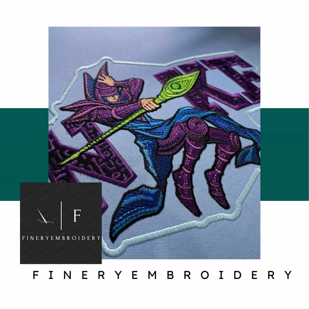 Nike Yu Gi Oh Dark Magician- Embroidery Design - FineryEmbroidery