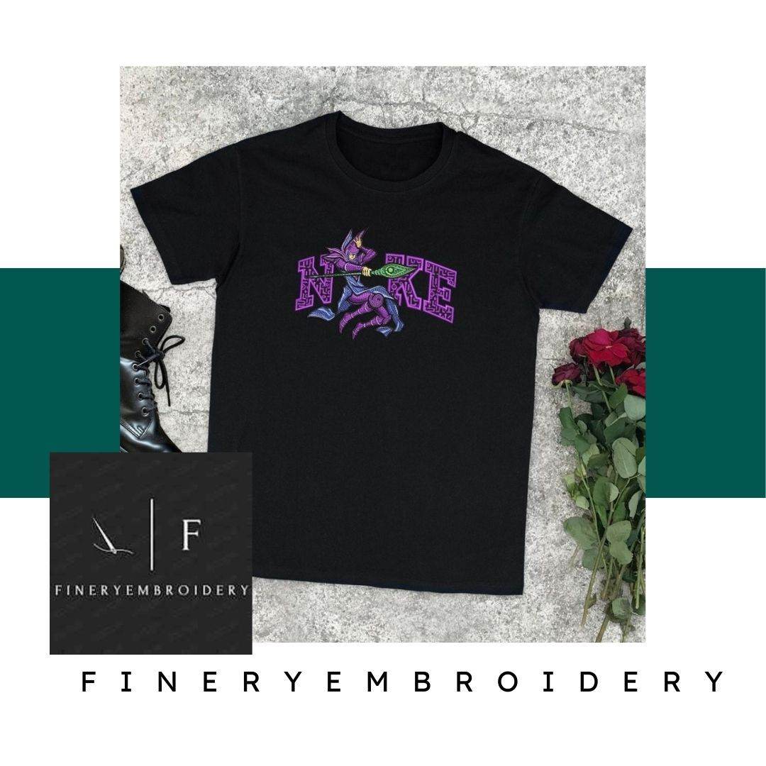 Nike Yu Gi Oh Dark Magician- Embroidery Design - FineryEmbroidery