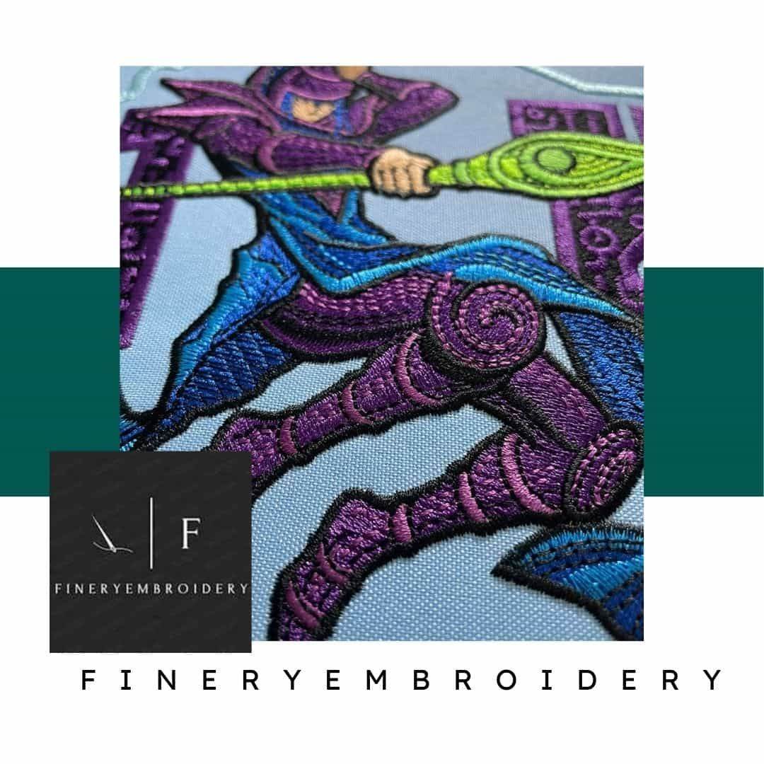 Nike Yu Gi Oh Dark Magician- Embroidery Design - Main Image