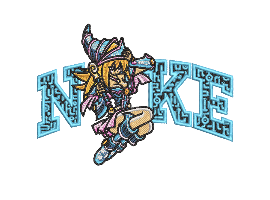 Nike Yu Gi Oh  - Embroidery Design - FineryEmbroidery