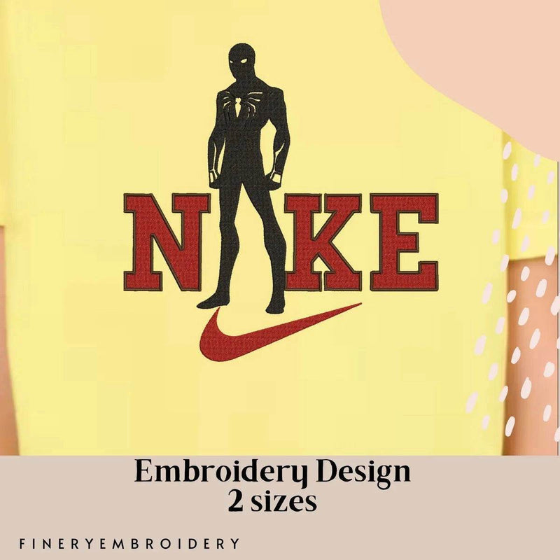 Nike and Spiderman 6 - Embroidery Design - FineryEmbroidery