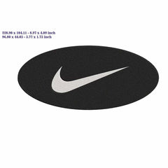 Nike elipse logo - Embroidery Design - FineryEmbroidery