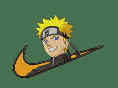 Nike x Naruto 2 Embroidery Design