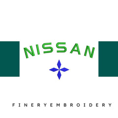 Nissan - Embroidery Design - FineryEmbroidery