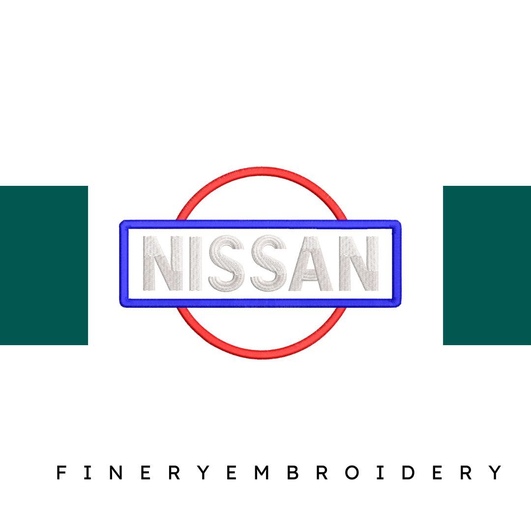 Nissan 4 - Embroidery Design - FineryEmbroidery