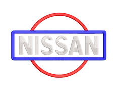 Nissan 4 - Embroidery Design - FineryEmbroidery