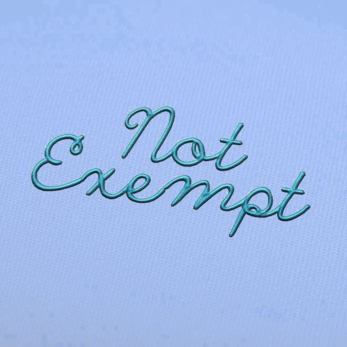 Not Exempt Embroidery alphabet Font Set FineryEmbroidery