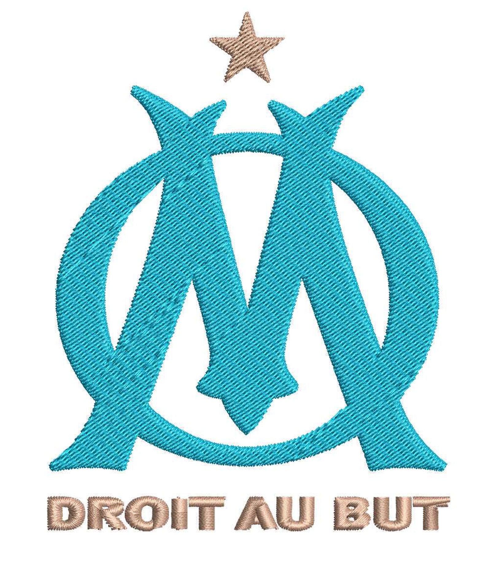 OM Marseille Football Team: Embroidery Design - FineryEmbroidery