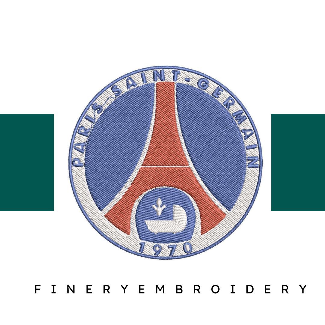 PSG Paris Football Team: Embroidery Design - FineryEmbroidery