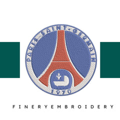 PSG Paris Football Team: Embroidery Design - FineryEmbroidery