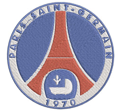 PSG Paris Football Team: Embroidery Design - FineryEmbroidery