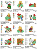 Paddington Bear - Pack of 20 Designs - Embroidery Design